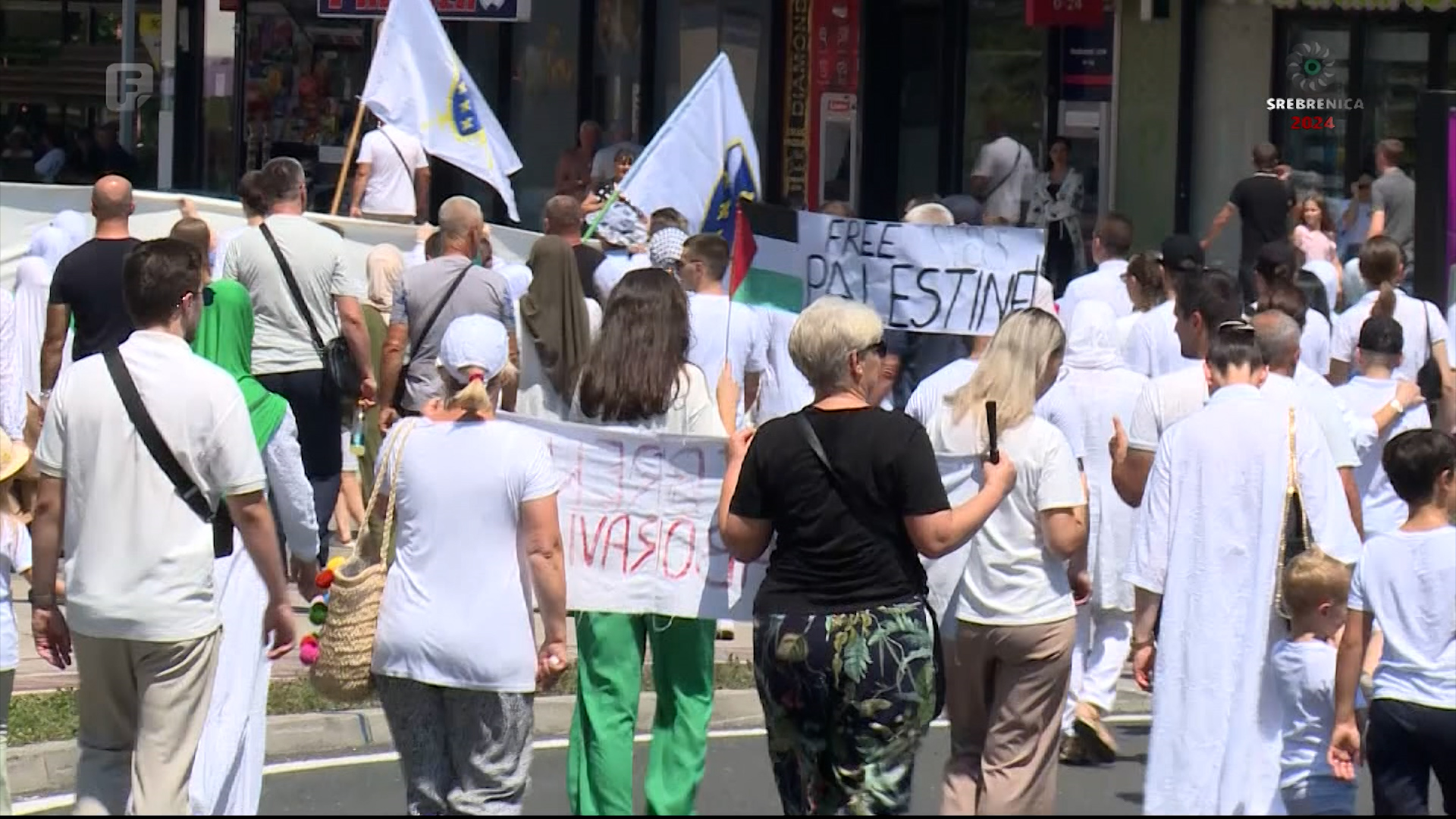 Sirena i šutnja za Srebreničane